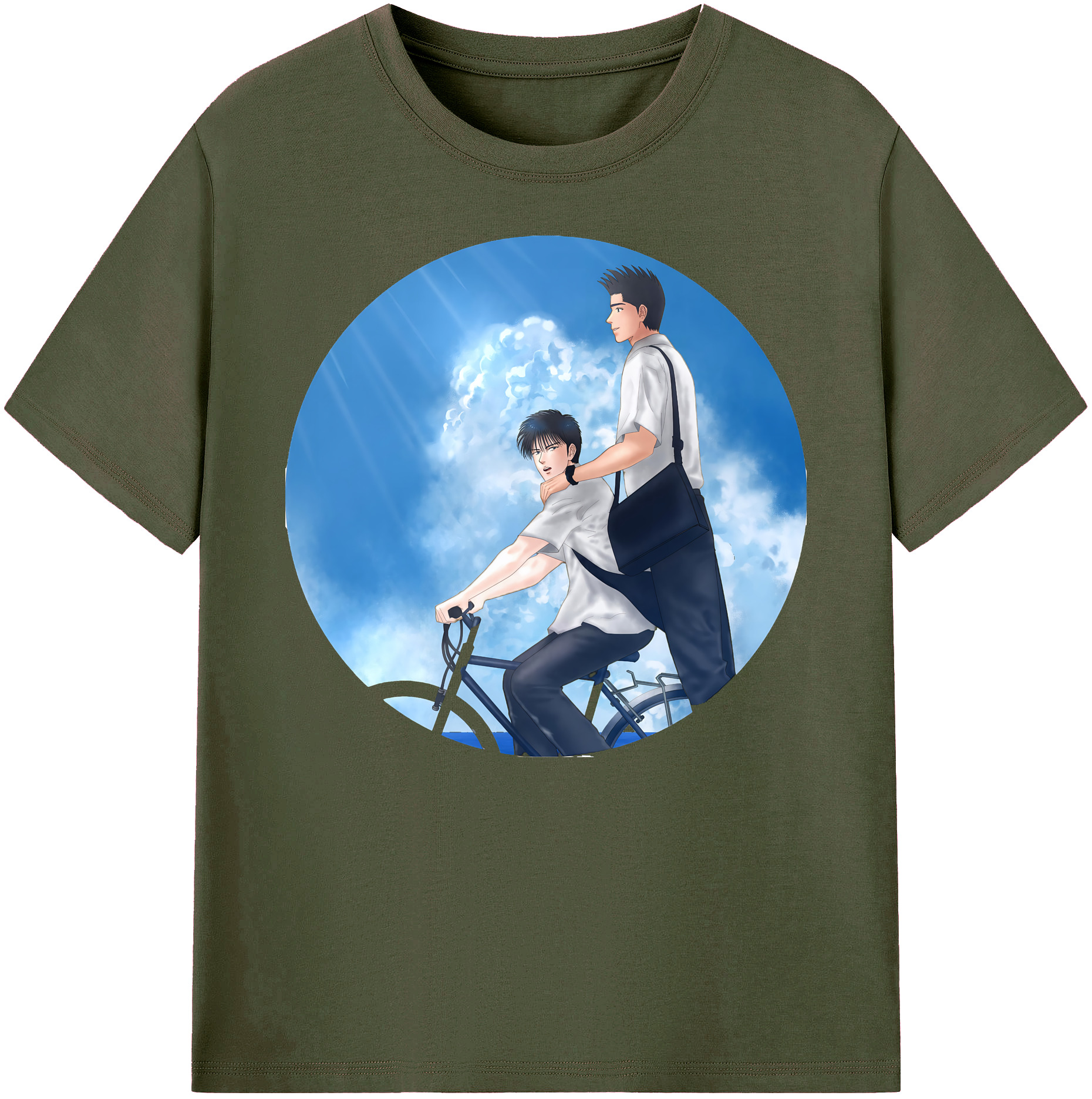 （画像用） SLAM DUNK／スラムダンク 綿100％ メンズ半袖Tシャツ｜肌触りやわらか＆通気性